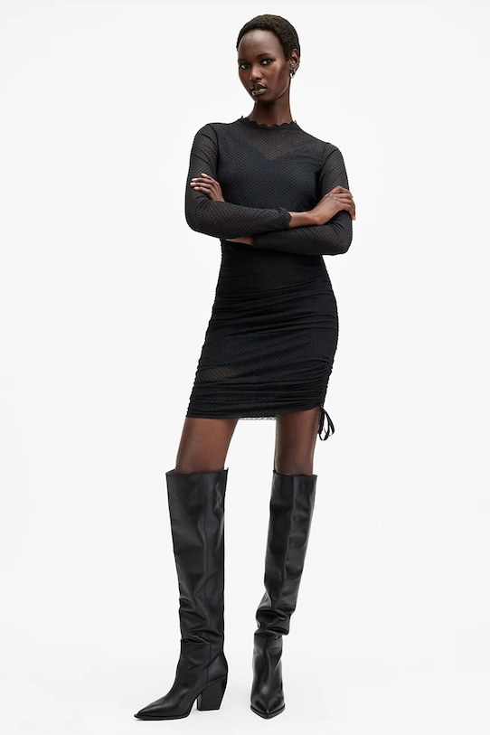 Сукня AllSaints ADARA W241DB чорний