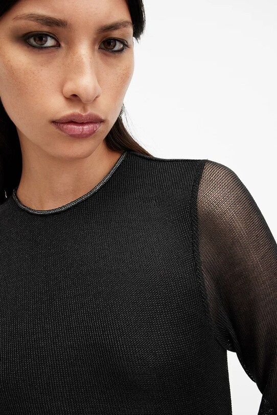 AllSaints rochie NORA negru W248DB