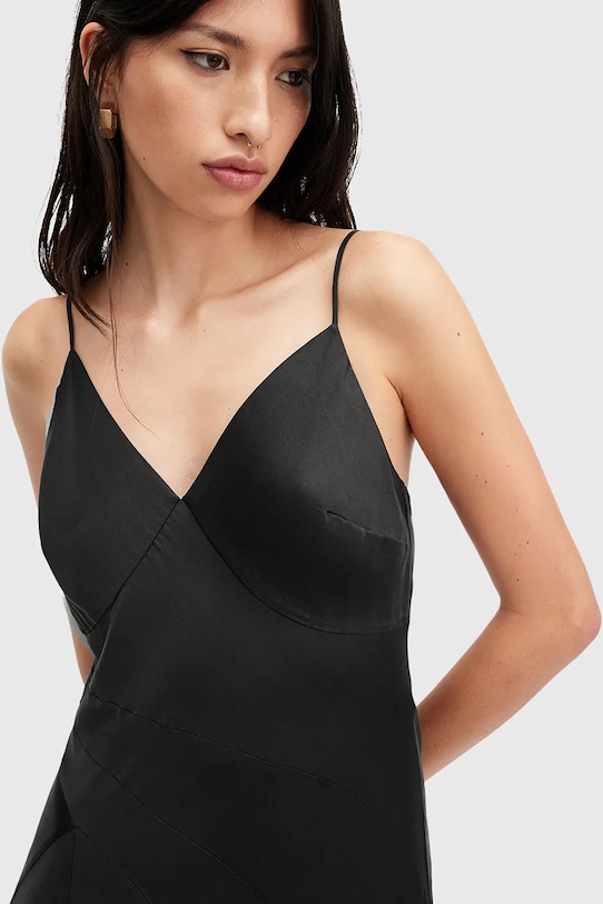 Šaty AllSaints LILI W258DB čierna SS25