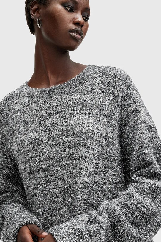 Šaty AllSaints DAZZLE W274DB sivá SS25