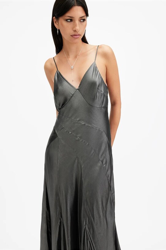 Платье AllSaints LILI W291DB серый SS25