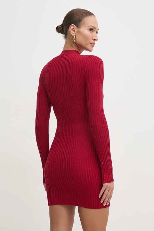 Îmbrăcăminte Guess rochie ALICE W5RK14.Z2Y50 burgundia