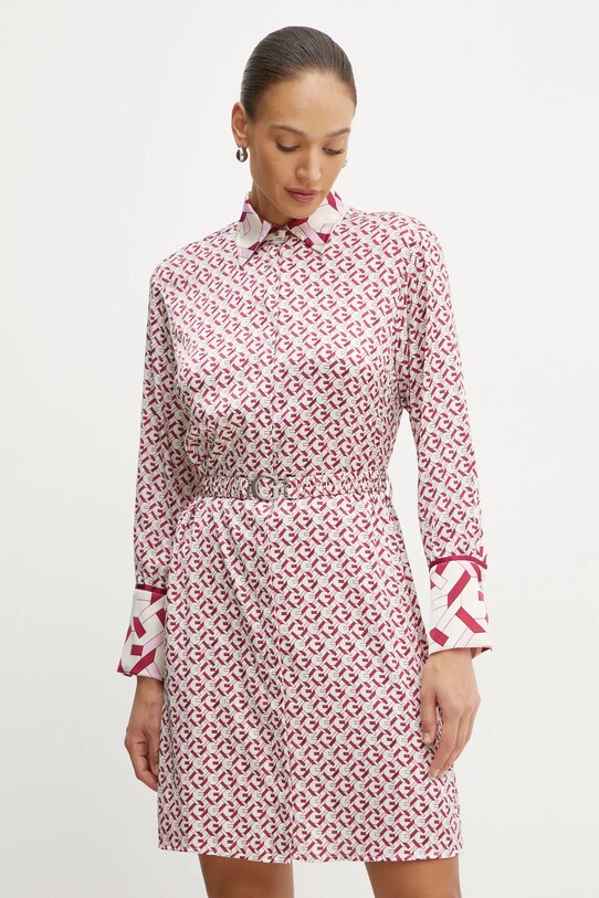 Šaty Guess VERONICA mini béžová W5RK40.WF1T2