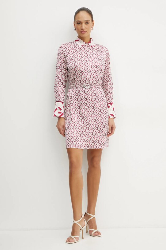 Šaty Guess VERONICA W5RK40.WF1T2 béžová SS25