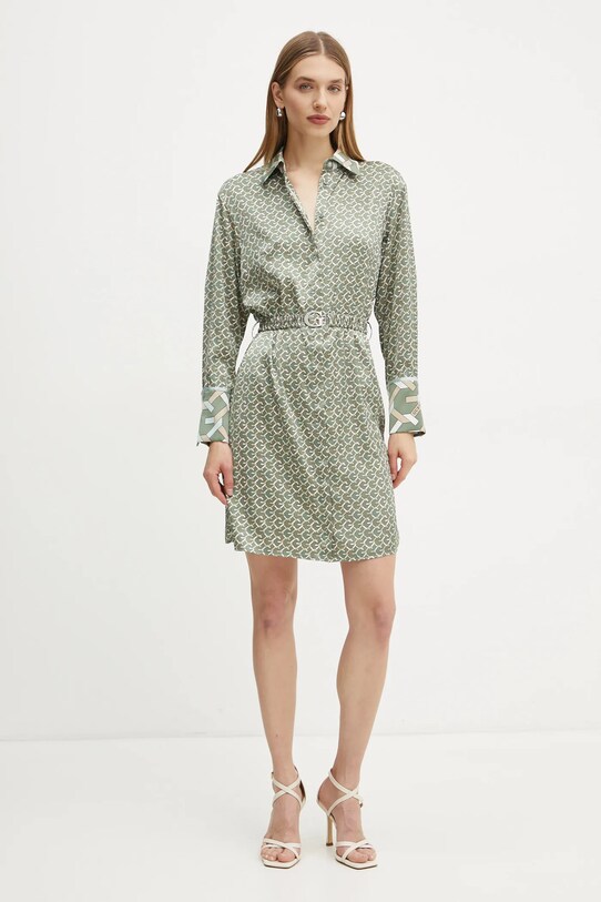 Платье Guess VERONICA W5RK40.WF1T2 зелёный SS25