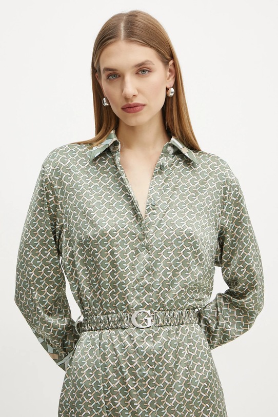 Платье Guess VERONICA зелёный W5RK40.WF1T2