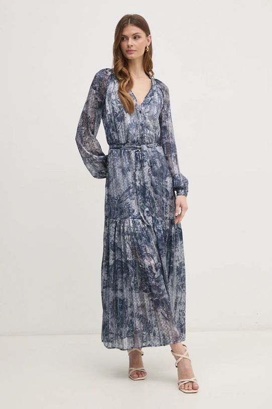 Odzież Guess sukienka BREANNA W5RK77.WGWV2 niebieski