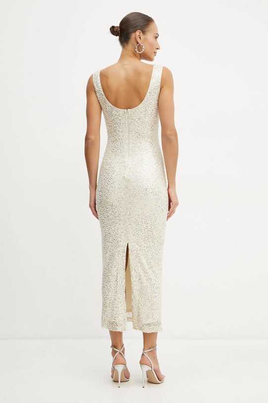 Odzież Guess sukienka GEORGIA W5RK0T.KCJF0 beżowy