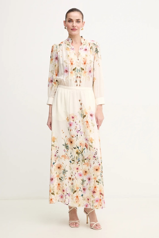 Luisa Spagnoli rochie maxi bej 541822