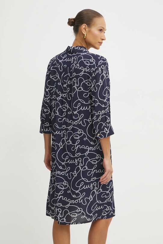 Abbigliamento Luisa Spagnoli vestito 542218 blu navy