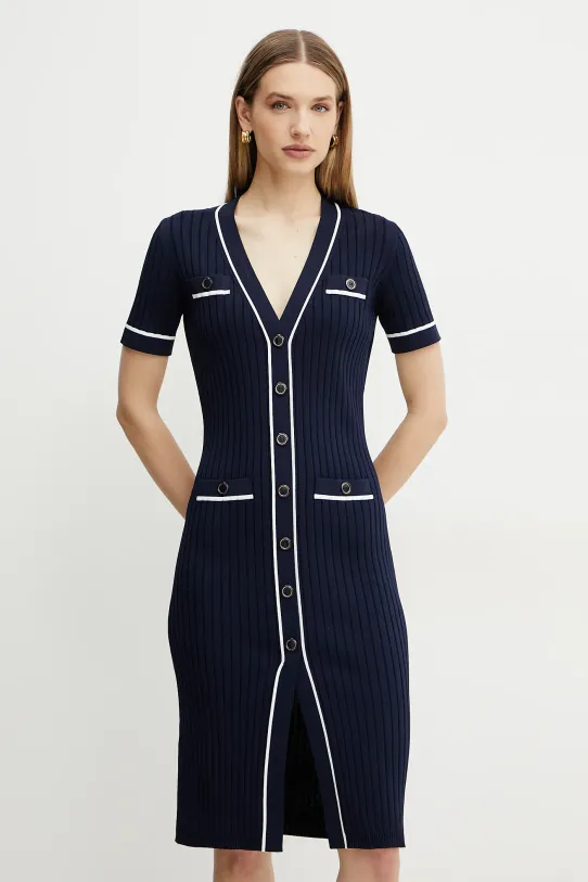 Luisa Spagnoli sukienka casual granatowy 100004.LS