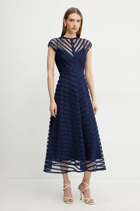 Luisa Spagnoli rochie maxi bleumarin 541850