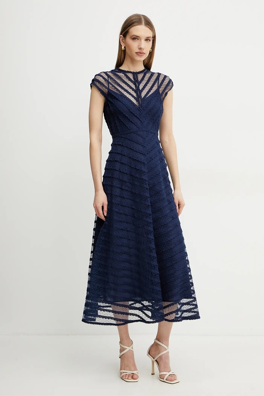 Luisa Spagnoli rochie maxi bleumarin 541850