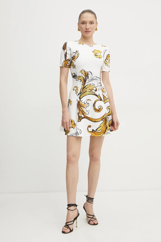 Versace Jeans Couture sukienka 78HAO908.NS636 biały SS25