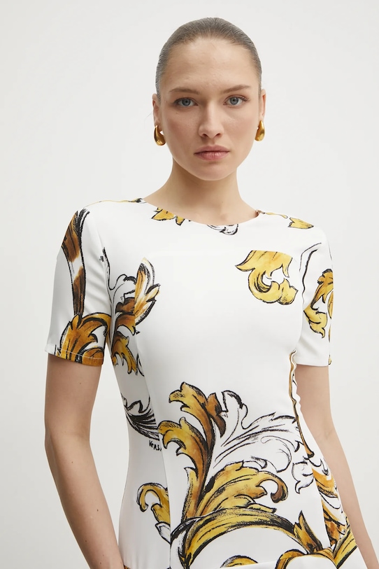 Versace Jeans Couture rochie alb 78HAO908.NS636