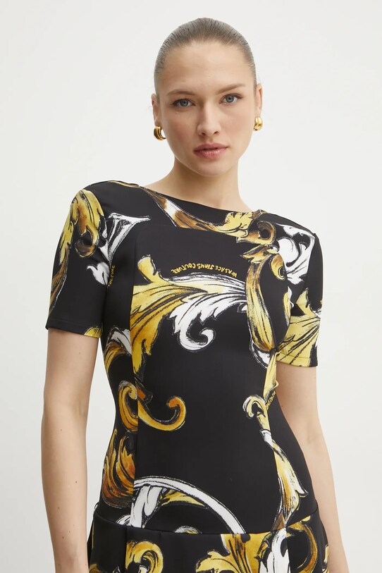 Versace Jeans Couture rochie negru 78HAO908.NS636