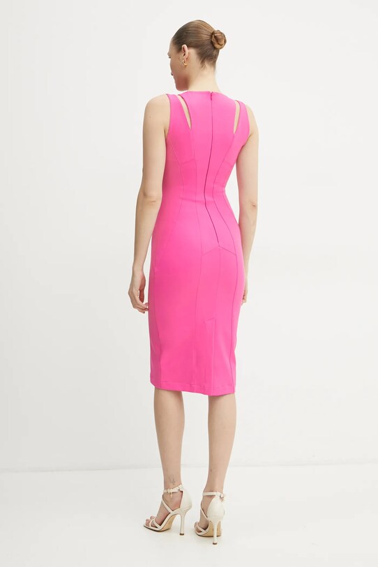 Odzież Versace Jeans Couture sukienka 78HAO913.N0356 różowy