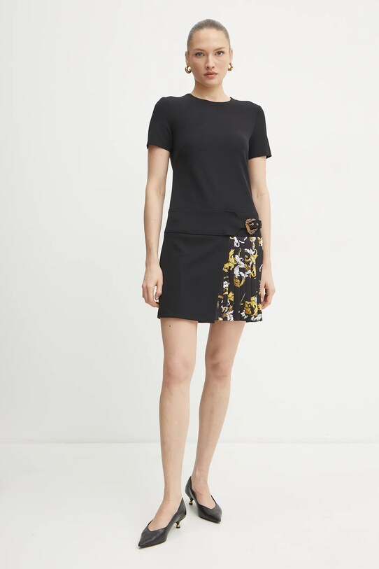 Versace Jeans Couture rochie 78HAO916.N0356 negru SS25