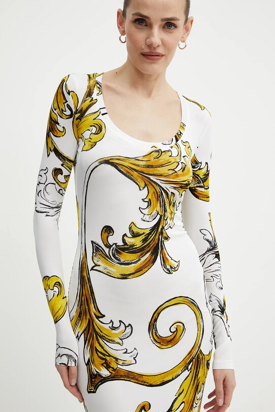 Haljina Versace Jeans Couture bijela 78HAO920.JS471