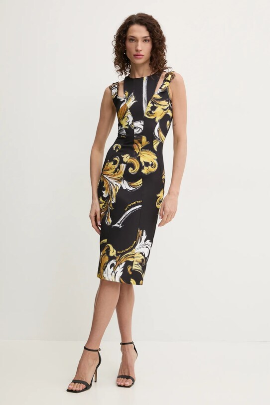 Odzież Versace Jeans Couture sukienka 78HAO9B3.NS636 czarny