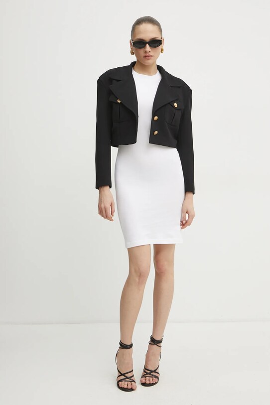 Versace Jeans Couture sukienka 78HAOT00.CJ03T biały SS25