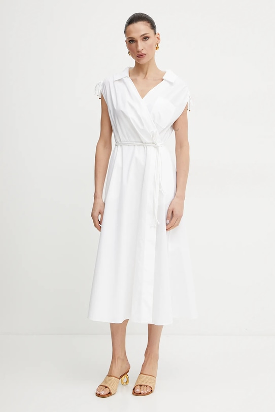 Šaty Marella RIVERA s elastanom biela 2513221052