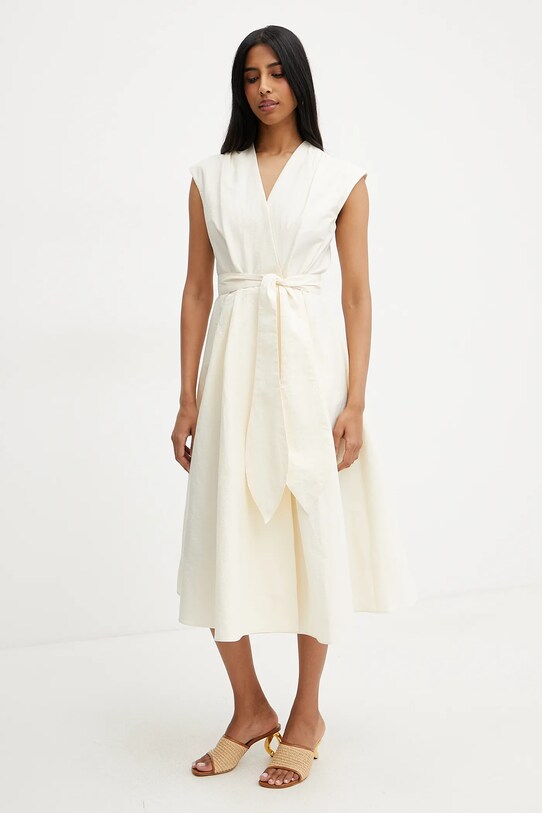 Marella sukienka OSSOLA 2513221172 beżowy SS25