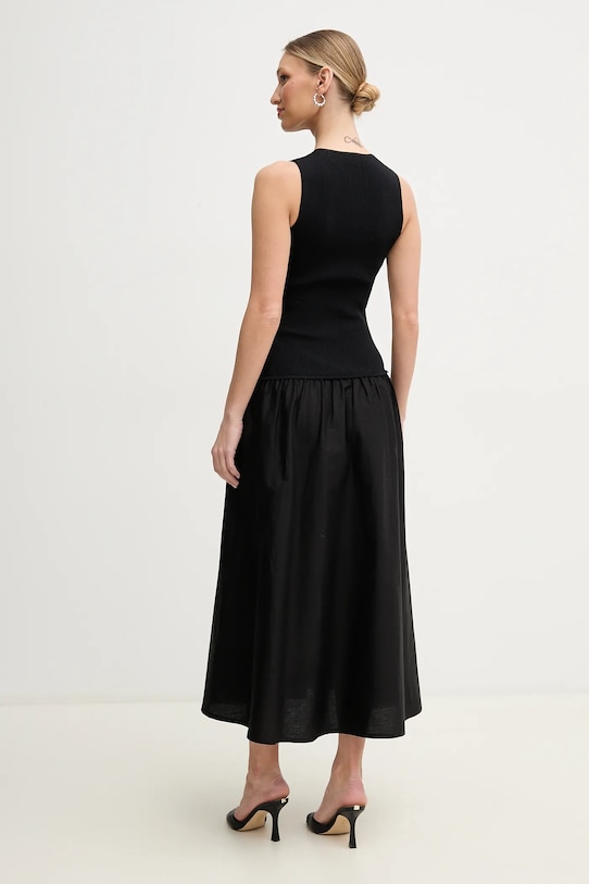 Φόρεμα Marella YACTH 2513321012 μαύρο SS25