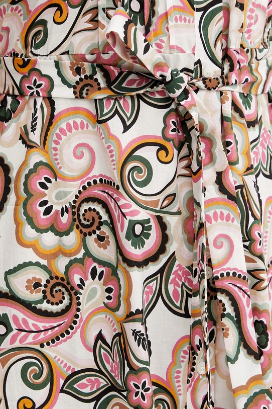 Bombažna obleka Marella Emme by Marella 2515221302 bela