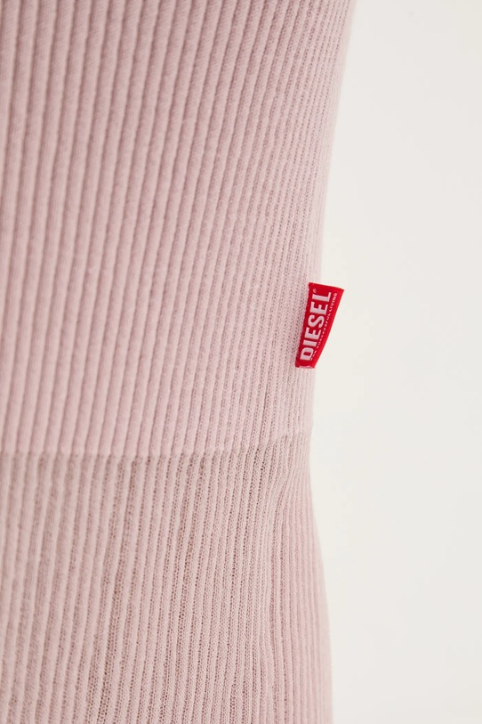 Diesel sukienka wełniana M-SLINT DRESS A16556.0CPAS różowy