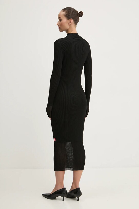 Одяг Вовняна сукня Diesel M-SLINT DRESS A16556.0CPAS чорний