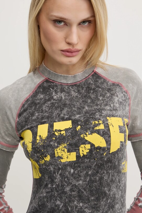 Diesel rochie D-BUXT-Q1 DRESS gri A16633.0SLBB