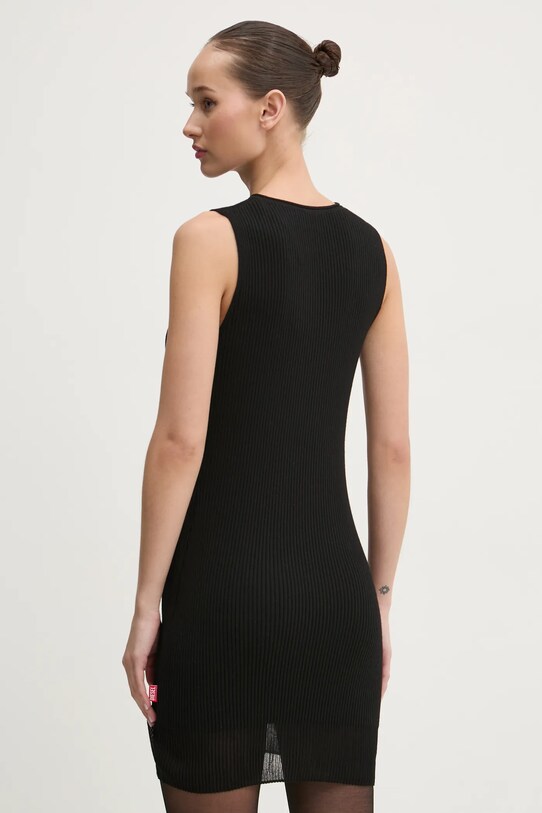 Oblačila Obleka Diesel M-SLENDER DRESS A17688.0CPAS črna