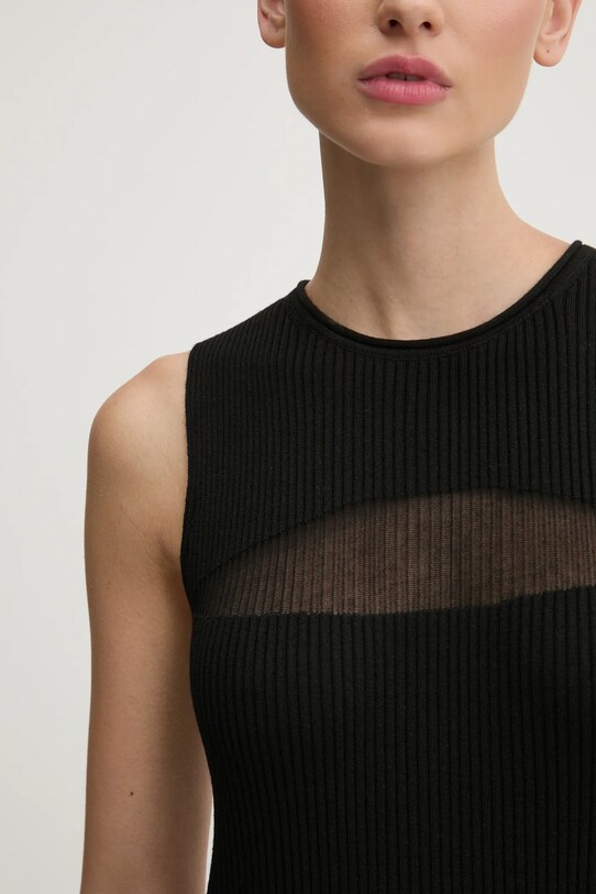 Obleka Diesel M-SLENDER DRESS A17688.0CPAS črna