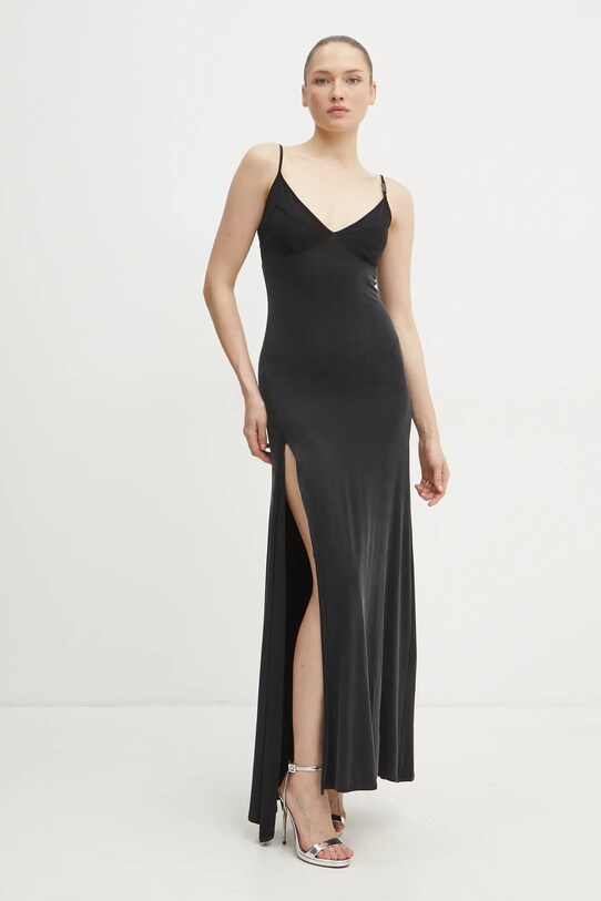 Versace Jeans Couture rochie 78HAO900.J0190 negru SS25