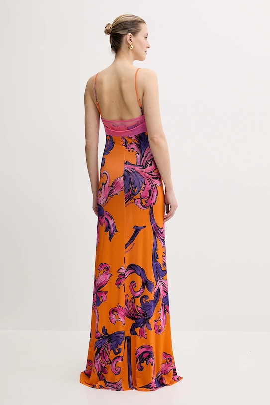 Oblečení Šaty Versace Jeans Couture 78HAO900.JS471 oranžová