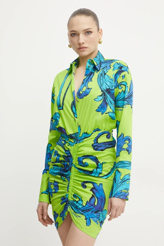 Сукня Versace Jeans Couture візерунок зелений 78HAO902.NS644