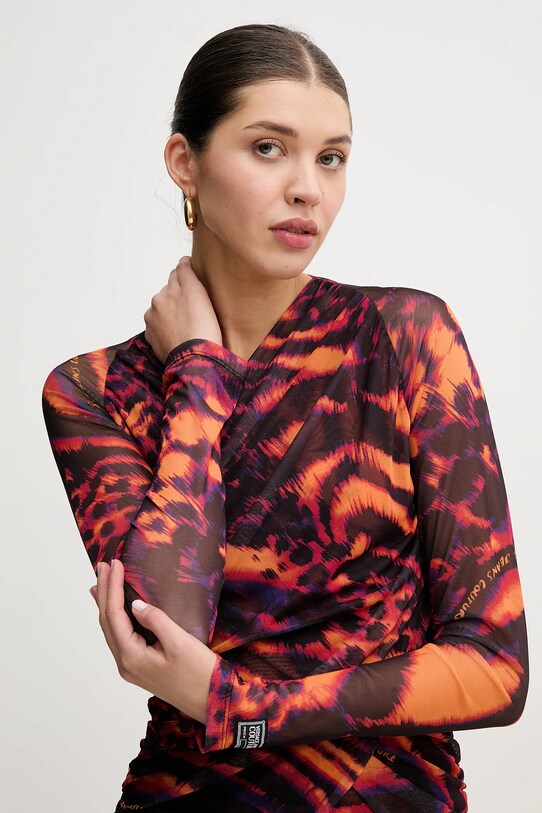 Платье Versace Jeans Couture 78HAO971.JS467 оранжевый