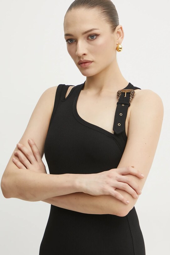 Šaty Versace Jeans Couture čierna 78HAO973.J0004