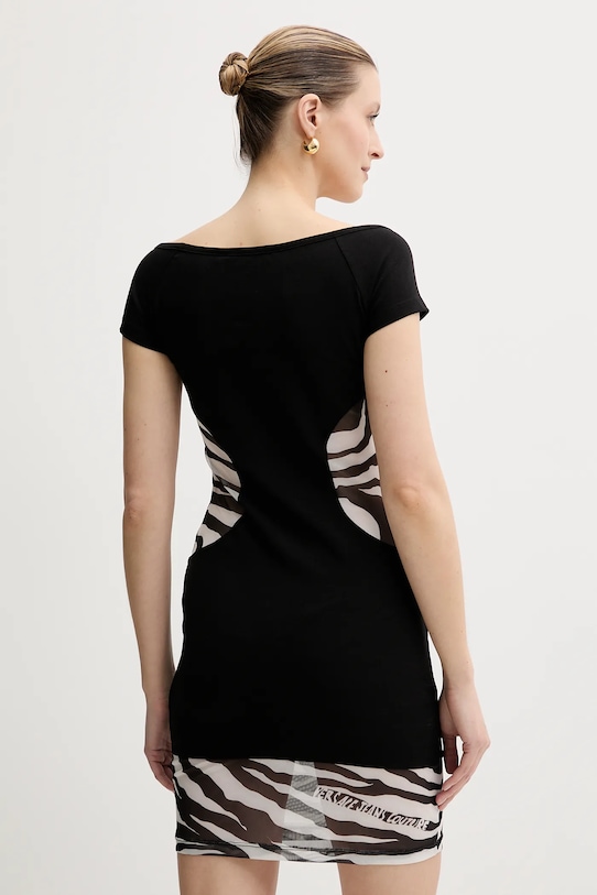 Odzież Versace Jeans Couture sukienka 78HAO9A6.J0020 czarny