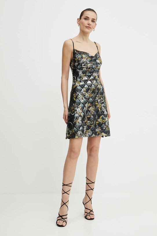 Šaty Versace Jeans Couture 78HAO9B6.JS443 černá SS25