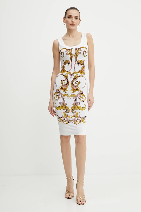 Versace Jeans Couture rochie 78HAO9P6.JS473 alb SS25