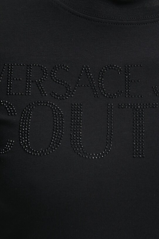 Obleka Versace Jeans Couture 78HAOS04.CJ01S črna
