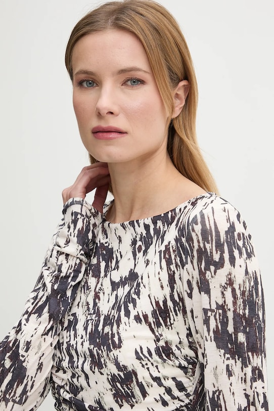 Sisley sukienka beżowy 4QFRLV070