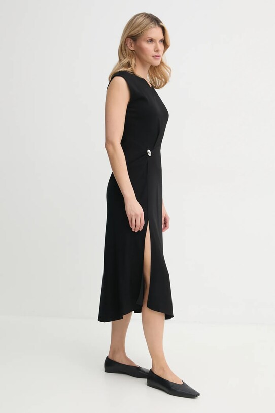 Сукня A.L.C. 6DRES02428 чорний SS25
