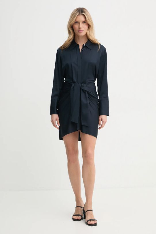 A.L.C. rochie 6DRES02524 bleumarin SS25