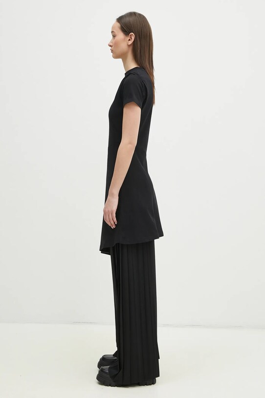 VETEMENTS sukienka Embroidered Logo Twisted Mini WA66DR680B czarny SS25