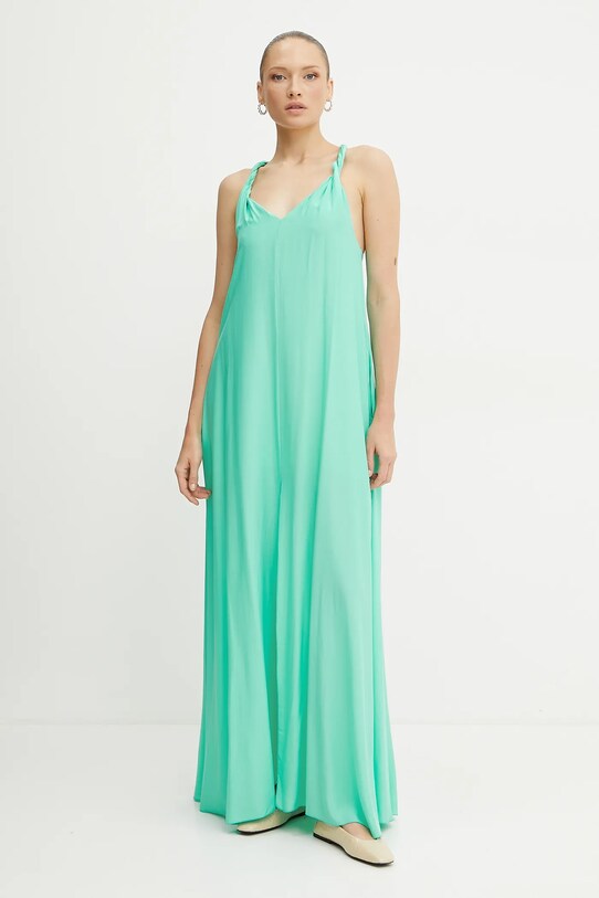 Patrizia Pepe rochie maxi turcoaz 2A2913.A057