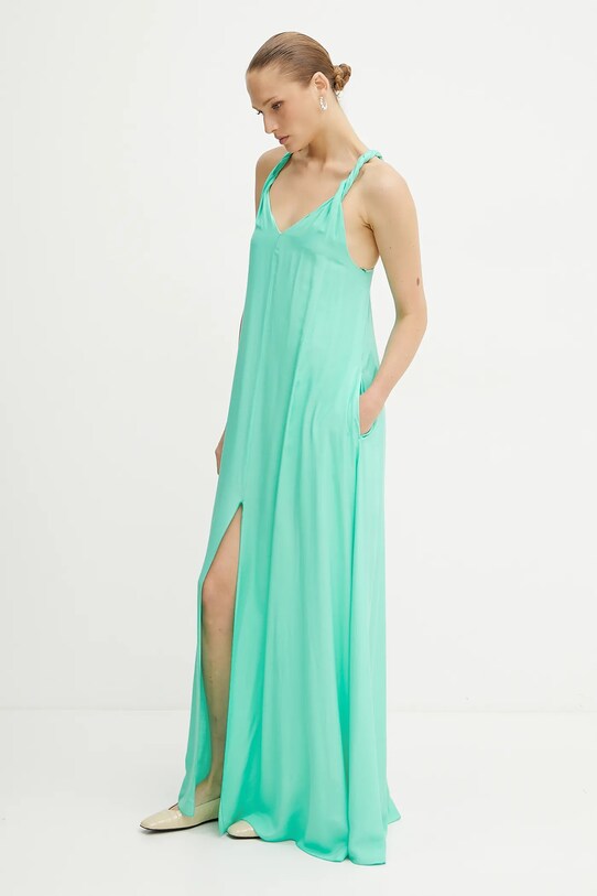 Patrizia Pepe rochie 2A2913.A057 turcoaz SS25