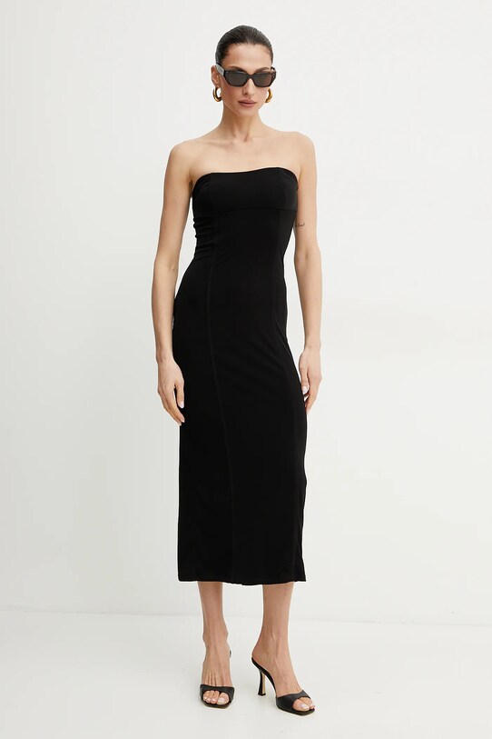 Patrizia Pepe sukienka czarny 2A2917.J015